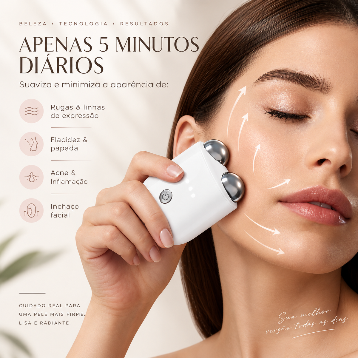 Nuface - Para Rugas, Flacidez e Lifting Facial