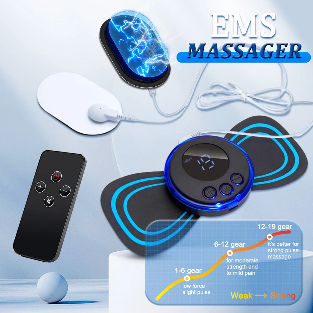 Massageador Portátil - PulseRelax Pro Max