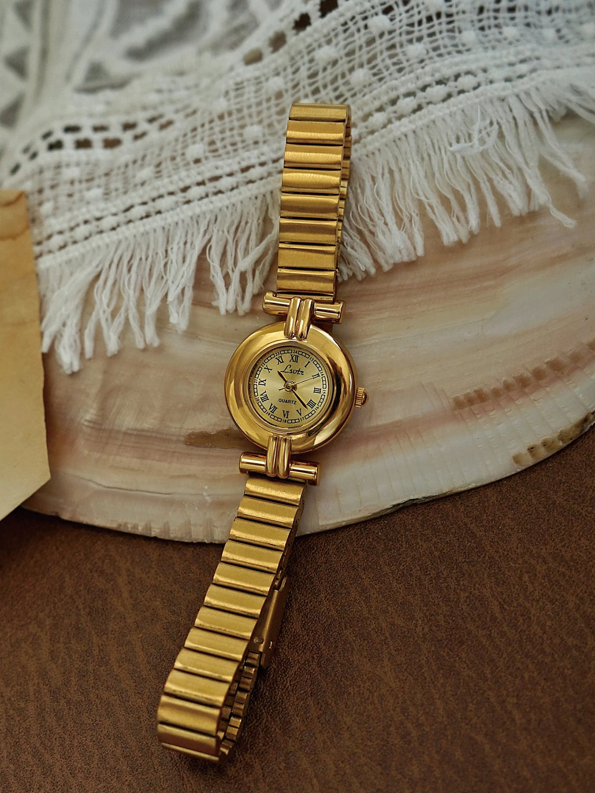 Relógio feminino retrô