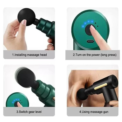 Relax 4fit - Pistola de massagem