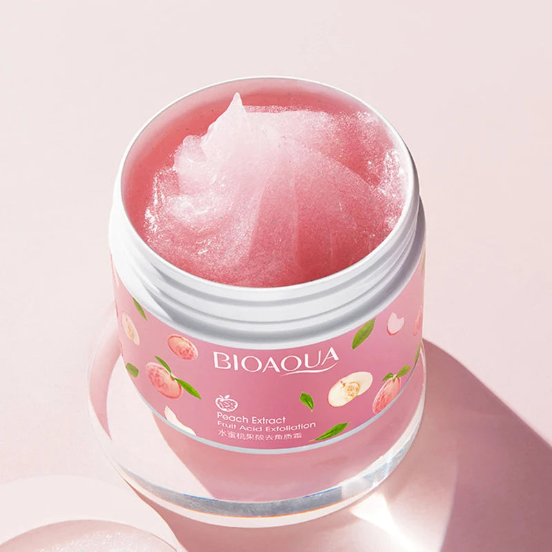 Esfoliante corporal Bioaqua - Pêssego & mel