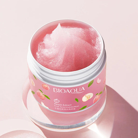 Esfoliante corporal Bioaqua - Pêssego & mel