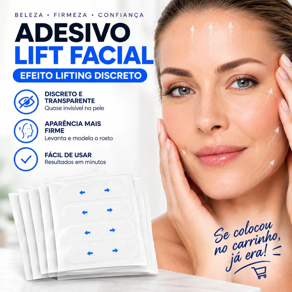 Allutape - Adesivo efeito lifting facial em segundos